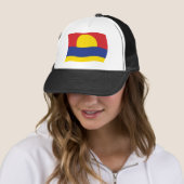 Palmyra Atol Vlag Hoed Trucker Pet (In situ)