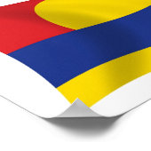 Palmyra Atol Vlag Poster Print (Hoek)