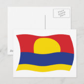 Palmyra Atol Vlag Postkaart (Voorkant / Achterkant)