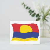 Palmyra Atoll Flag Briefkaart (Staand voorkant)