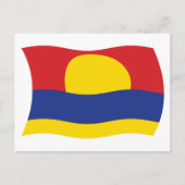 Palmyra Atoll Flag Briefkaart (Voorkant)