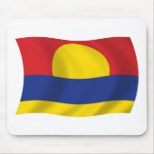 Palmyra Atoll Flag Mousepad Muismat (Voorkant)