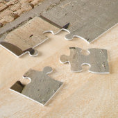 Palmyra, Bell Temple en Syrië/woestijnlandschappen Legpuzzel (Zijkant)