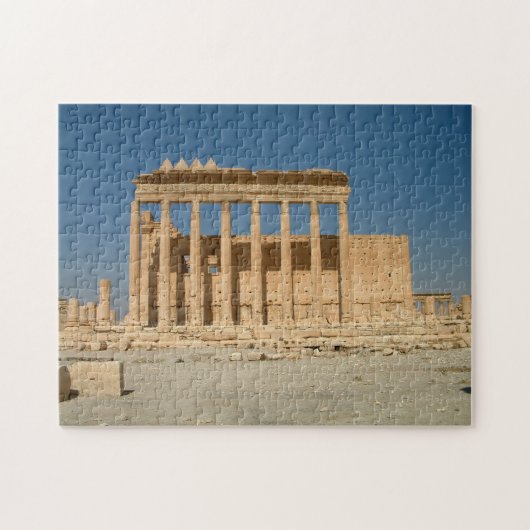 Palmyra, Bell Temple en Syrië/woestijnlandschappen Legpuzzel (Horizontaal)