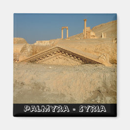 Palmyra, Bell Temple, Syria No.2 (Fridge Magnet) Magneet