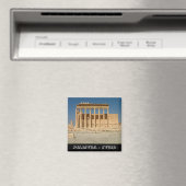 Palmyra, Bell Temple, Syrië (Fridge Magnet) Magneet (Insitu (Vaatwasser))