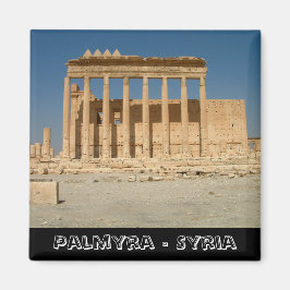 Palmyra, Bell Temple, Syrië (Fridge Magnet) Magneet