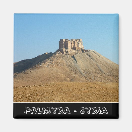 Palmyra, Syrische schatten (Fridge Magnet) Magneet (Voorkant)