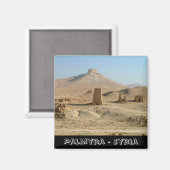 Palmyra, Verloren Syrische schatten (Fridge Magnet (Voorkant / Achterkant)