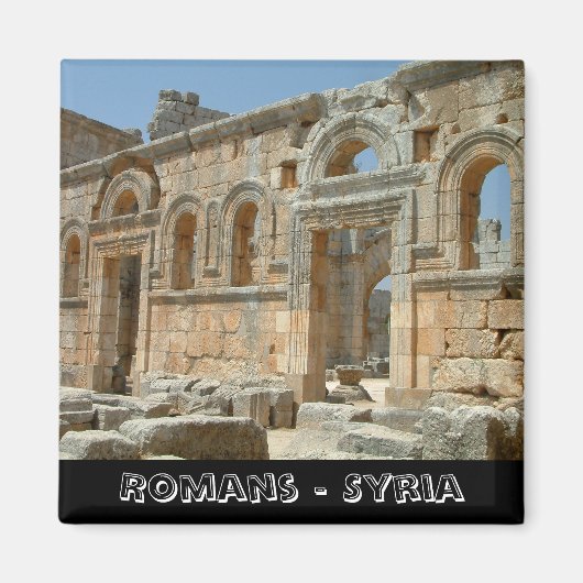 Palmyra, Verloren Syrische schatten (Fridge Magnet (Voorkant)