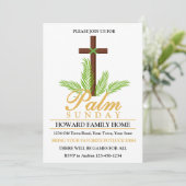 Palmzondag Feest Kaart (Staand voorkant)