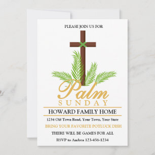 Palmzondag Feest Kaart