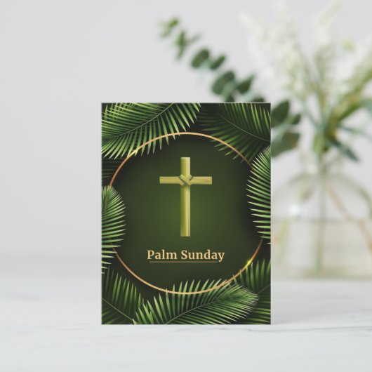 Palmzondag Feestdagenkaart (Staand voorkant)