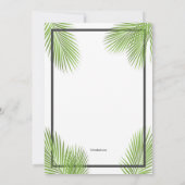 Palmzondag Frame Kaart (Achterkant)