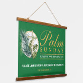 Palmzondag Hangend Wandkleed (Gebogen)