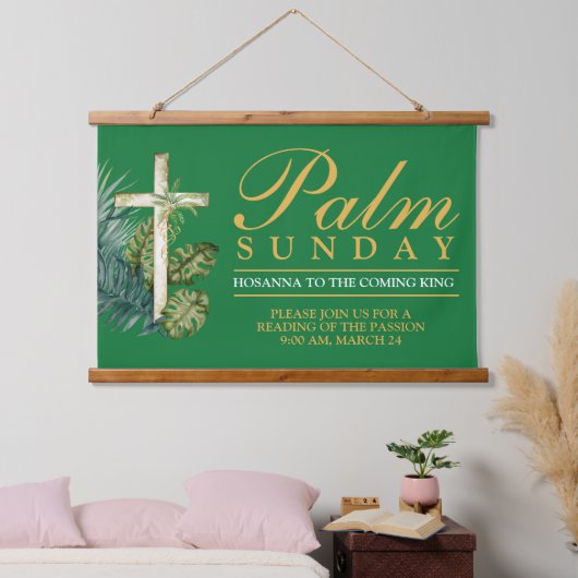 Palmzondag Hangend Wandkleed (Slaapkamer)