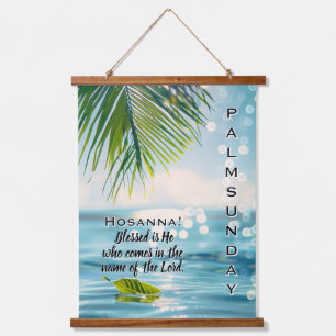 Palmzondag Hosanna Schriftuur Hangend Wandkleed