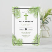 Palmzondag kader kaart (Staand voorkant)