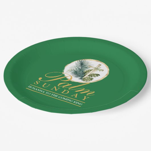 Palmzondag Papieren Bordje (Gekanteld)