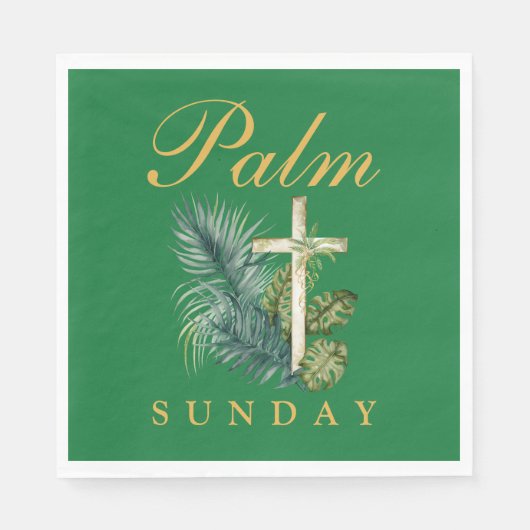 Palmzondag Servet (Voorkant)