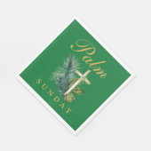 Palmzondag Servet (Hoek)