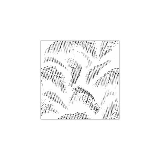 Palmzondag Tegel Rubberstempel (Afrduk)