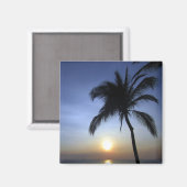 palmzonsondergang magneet (Voorkant / Achterkant)