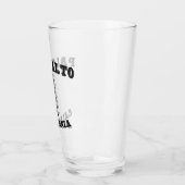 Palo Alto California Beer Glass Glas (Links)