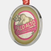Palo Alto California beer Vakantie ornament (Links)