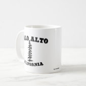 Palo Alto California Coffee Mok (Voorkant links)