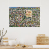 Palo Alto, Californië kaart Poster (Keuken)