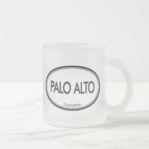 Palo Alto, Californië Matglas Koffiemok