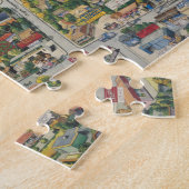 Palo Alto, Californische kaart Legpuzzel (Zijkant)