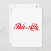 Palo Alto Shirten Briefkaart (Voorkant / Achterkant)