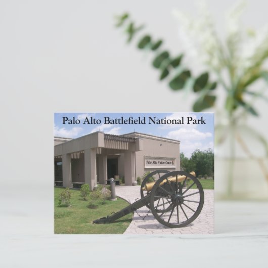 Palo Alto Visitor Center, Palo Alto Battlefield... Briefkaart (Staand voorkant)