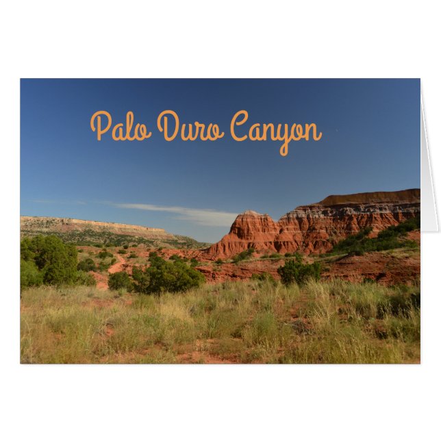 Palo Duro Canyon (Voorkant Horizontaal)