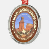 Palo Duro Canyon SP Metalen Ornament (Links)