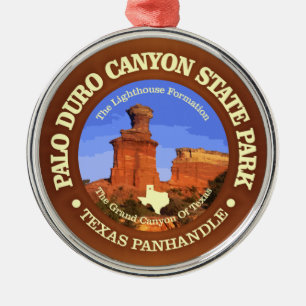 Palo Duro Canyon SP Metalen Ornament