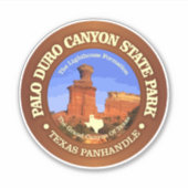 Palo Duro Canyon SP Sticker (Voorkant)