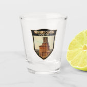 Palo Duro Canyon State Park Shot Glas (Voorkant)