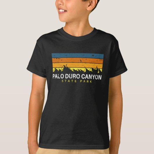 Palo Duro Canyon State Park Texas TX T-shirt (Voorkant)