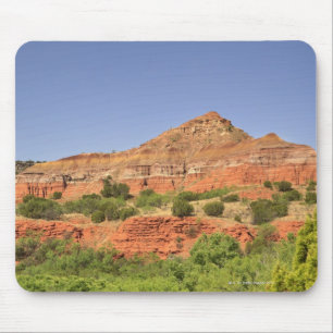 Palo Duro Canyon, Texas. Opeenvolgende rotslagen Muismat