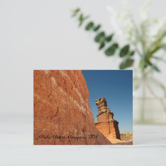 Palo Duro Canyon, TX Briefkaart (Staand voorkant)