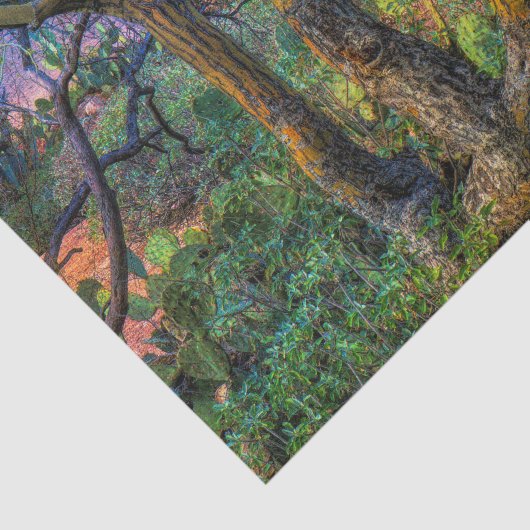 Palo Verde Tree Tissuepapier (Detail)