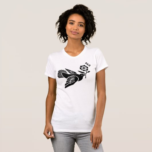 Paloma de la Paz T-shirt (Voorkant volledig)