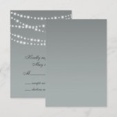 Paloma Gray Twinkle Lights RSVP (Voorkant / Achterkant)
