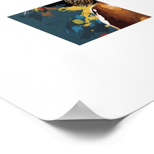 Paloma - Hoge kwaliteit Art Print (Hoek)