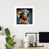 Paloma - Hoge kwaliteit Art Print (Thuiskantoor)