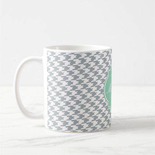 Paloma Houndstooth Monogram Mok (Links)