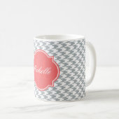 Paloma Houndstooth Monogram Mok (Voorkant rechts)